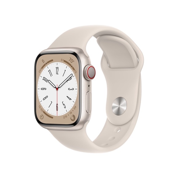 Apple Watch Light Rose Gold - Series 8 41mm (s/m) with LTE